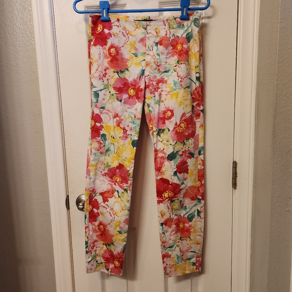 Polo RL floral pants size 2 - Picture 1 of 7